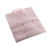 BATHROBE WAFFLE PINK