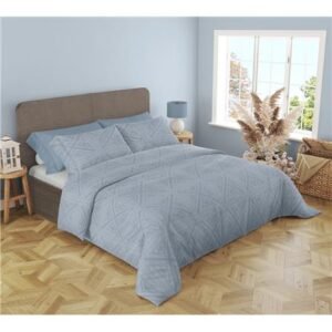 BED FITTED SET PINOO BLUE