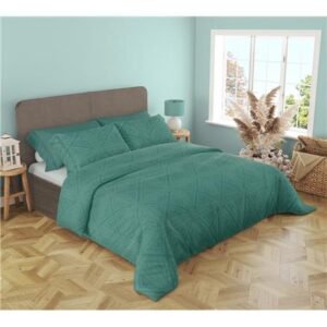 BED FITTED SET PINOO GREEN
