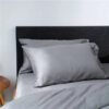 HOME BED SHEET SET LUXE SATEEN QUEEN GREY