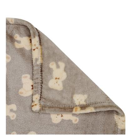 BLANKET TED BROWN 50X60