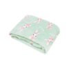 BLANKET ROBIN GREEN 50X60