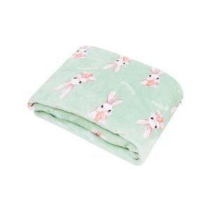 BLANKET ROBIN GREEN 50X60