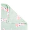 BLANKET ROBIN GREEN 50X60