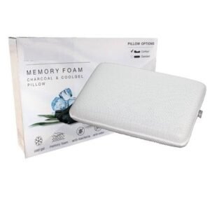 CHARCOAL GEL MEMORY FOAM PILLOW FULL SHAPE