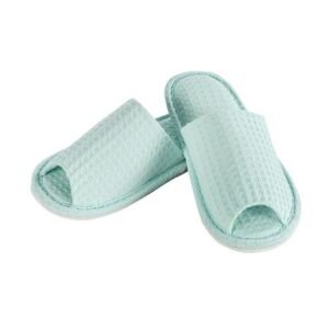 SLIPPERS WAFFLE BLUE